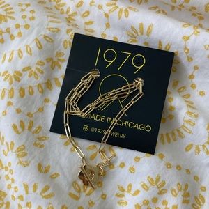 Handmade brass flower power necklace